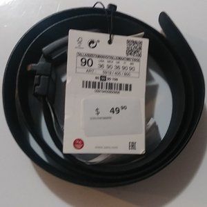 Zara reversible (Black/Brown) men's belt 36 US